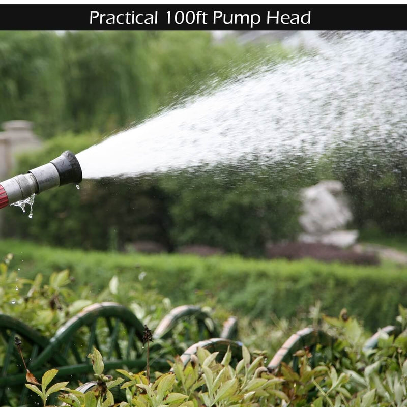 1200W Garden Water Pump Shallow Well Pressurized Home Irrigation 1000GPH - Relaxacare