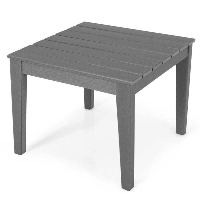 25.5 Inch Square Kids Activity Play Table-Gray - Relaxacare