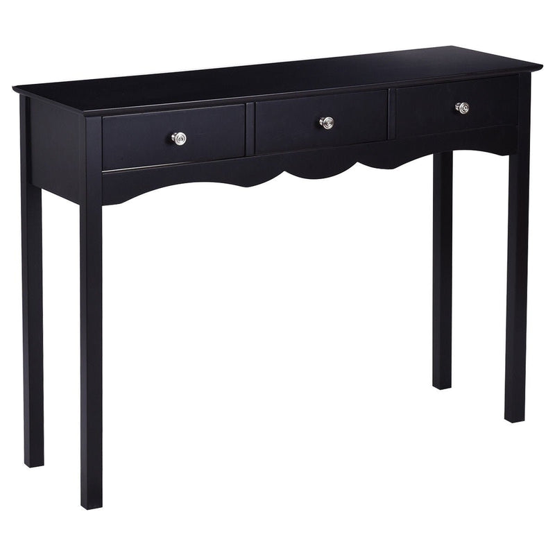 3-Drawers Hall Console Table for Entryway - Relaxacare