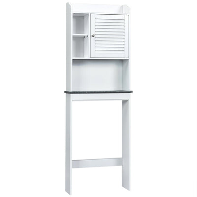 3-Tier Bathroom Over-the-toilet Storage Cabinet with Adjustable Shelves - Relaxacare