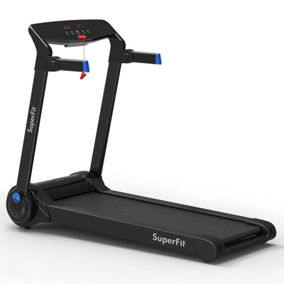 3HP Folding Electric Treadmill Running Machine-Blue - Relaxacare