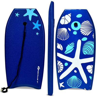 41 Inch Lightweight Super Portable Surfing Bodyboard-S - Relaxacare