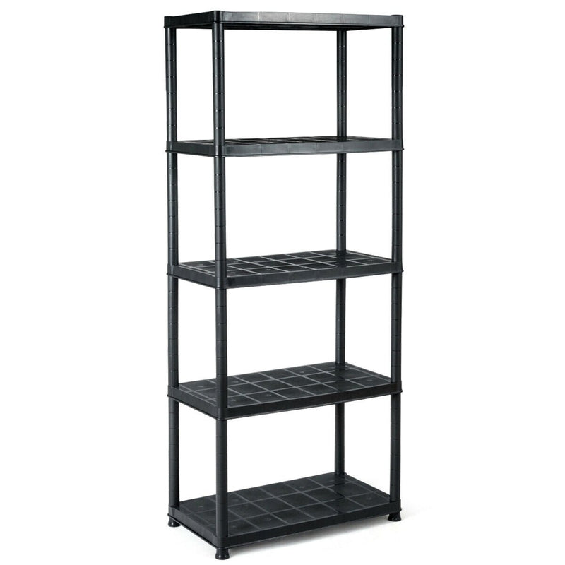 5-Tier Storage Shelving Freestanding Heavy Duty Rack - Relaxacare