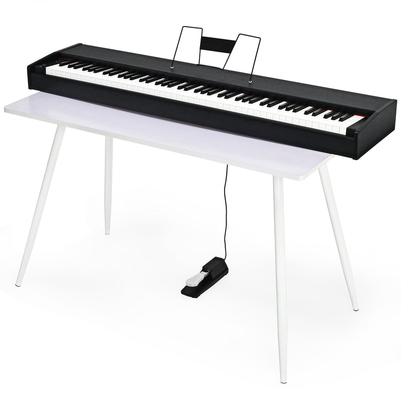 88 key weighted online keyboard with pedals