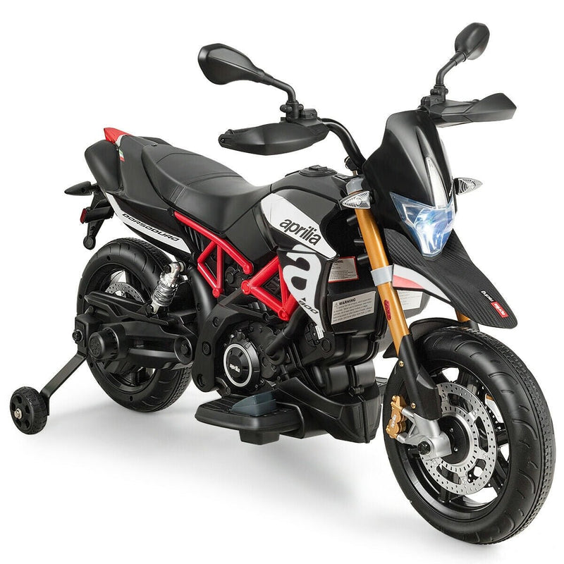 Aprilia Licensed 12V Kids Ride-On Motorcycle - Relaxacare