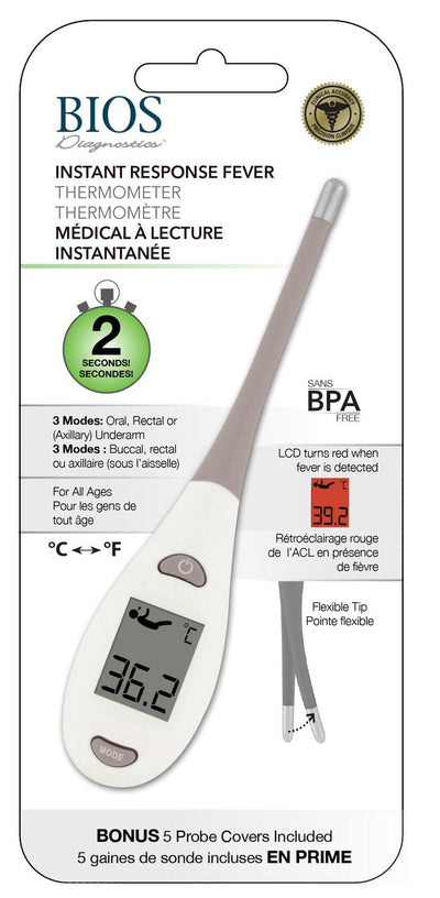 BIOS Instant Response Fever Thermometer - Relaxacare