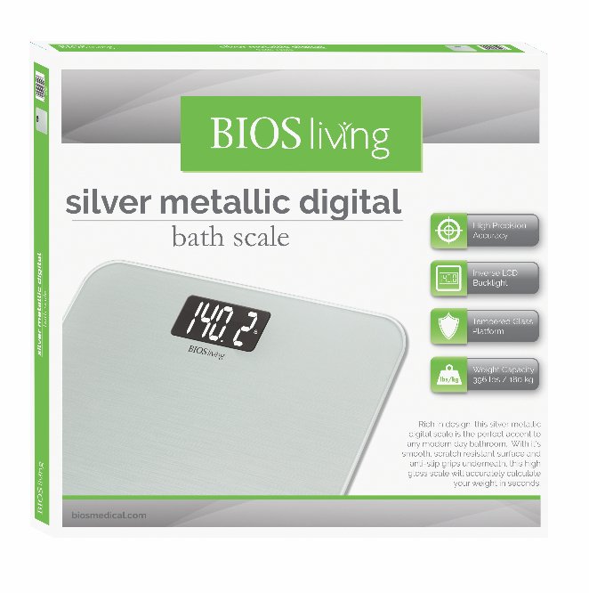 BIOS - Metallic Digital Scale - Relaxacare