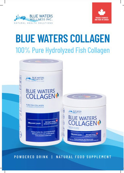 Blue Water Wellness - 100% Pure Hydrolyzed Fish Collagen - Relaxacare