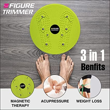 Daiwa Figure Trimmer Ab Twister Board for Exercise Waist Twisting Di