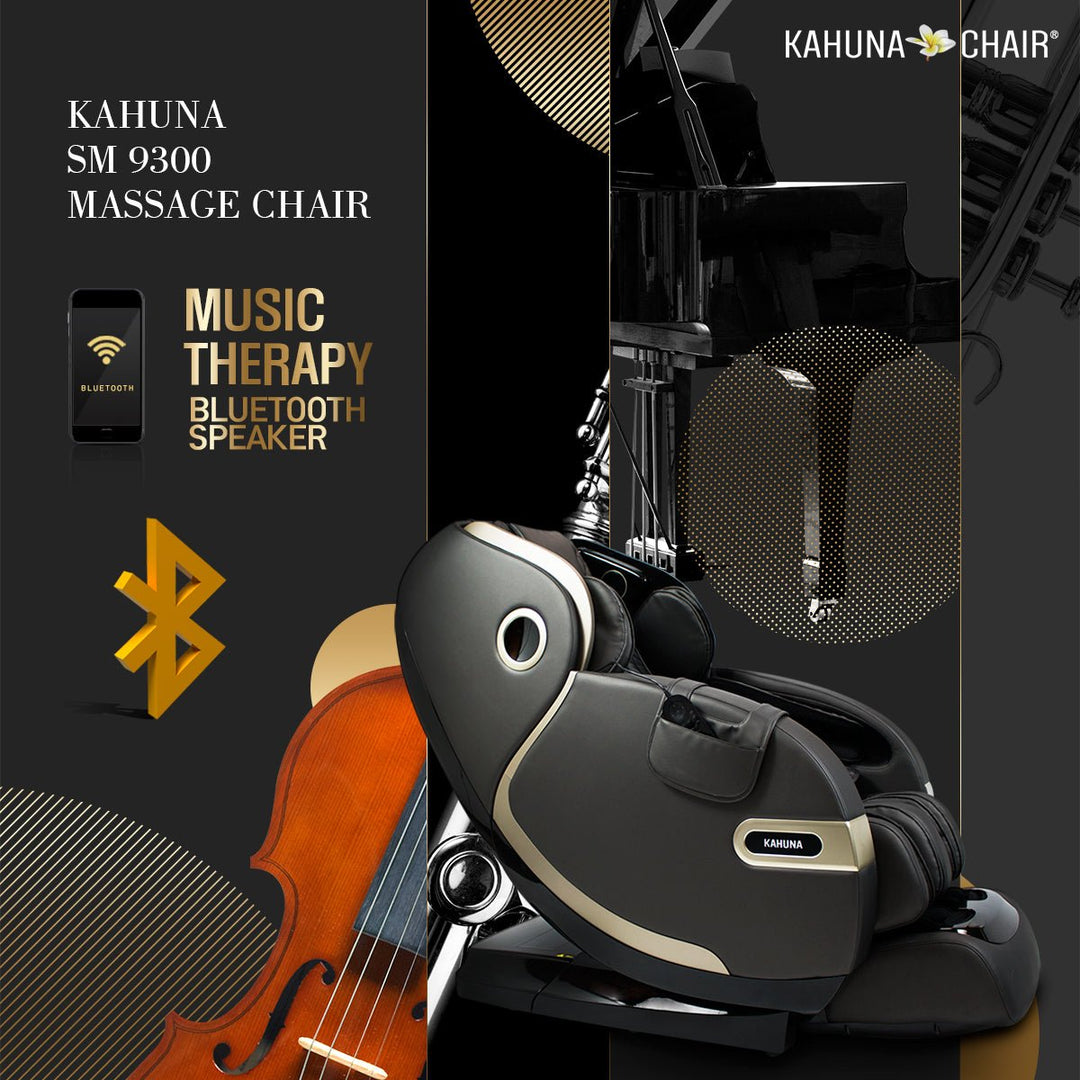 KAHUNA 4D DUAL AIR FLOAT FLEX HSL TRACK MASSAGE CHAIR WITH INFRARED