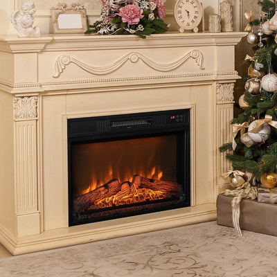 Open Box-23-inch embedded electric fireplace (without cabinet) - Relaxacare