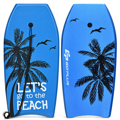 Super Lightweight Bodyboard Surfing with Leash EPS Core Boarding - Relaxacare