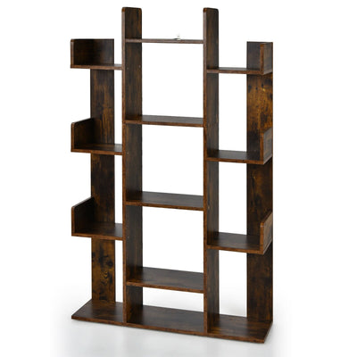 Tree-Shaped Bookshelf with 13 Compartments - Relaxacare